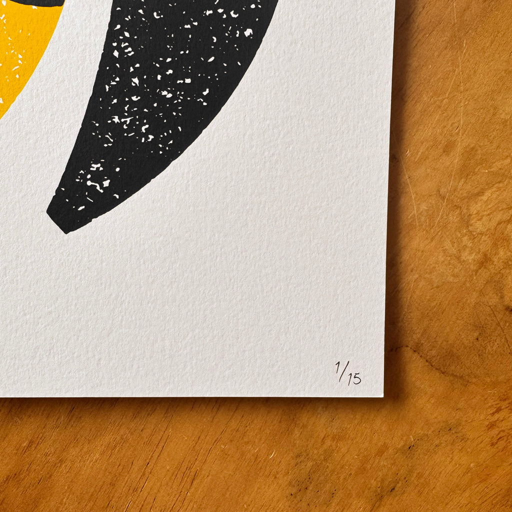 Bananos - Serigrafía Artística