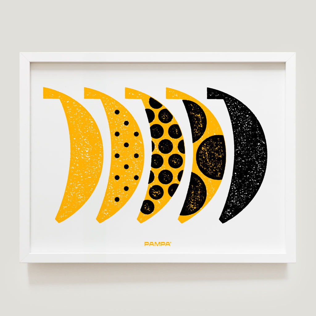 Bananos - Serigrafía Artística