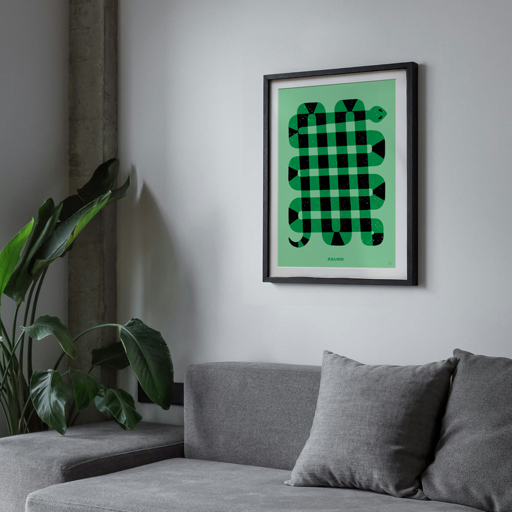 Culebra - Serigrafía Artística